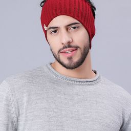 Bharatasya Men Self Design Acrylic Chill Wrap-image-75