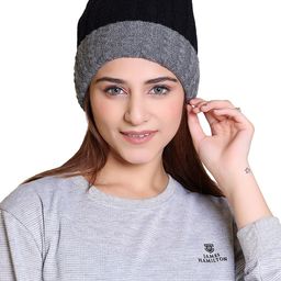 Gajraj Self Design Snuggy Fit Beanie Cap-53
