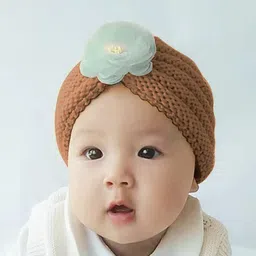 SYGA Kids Self Design Woollen Beanie-image-36