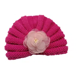 SYGA Kids Self Design Woollen Beanie-image-33