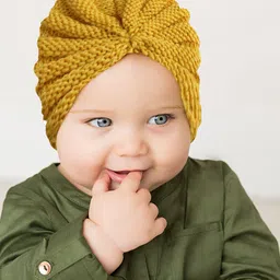 SYGA Kids Pack Of 2 Woollen Beanie & Headband-image-93