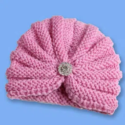SYGA Kids Self Design Woollen Beanie Cap-28