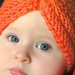 SYGA Kids Self Design Knotted Woollen Beanie-46