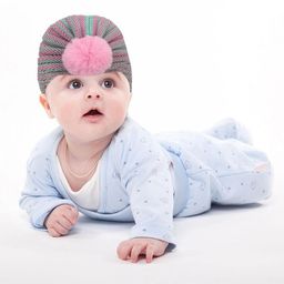 SYGA Kids Self Design Woollen Beanie-52
