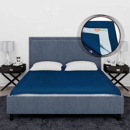 OyO Baby Blue Waterproof Baby Bed Dry Sheet Mattress Protector-image-30