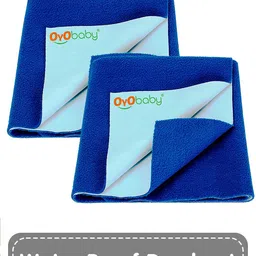 OyO Baby Kids Pack of 2 Waterproof Baby Bed Protector Dry Sheet-image-82