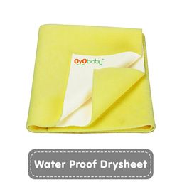 OyO Baby Yellow Waterproof Baby Bed Dry Sheet Mattress Protector-image-50