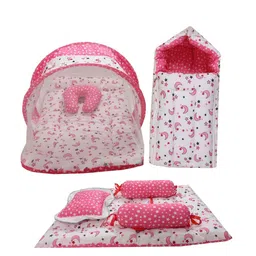 Fareto Kids Printed Baby Bed Sets-51