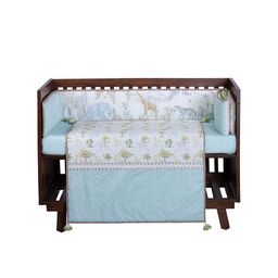 abracadabra Infants Set of 6 Pure Cotton Baby Bed Set-image-40