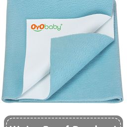 OyO Baby Blue Waterproof Baby Bed Dry Sheet Mattress Protector-image-58