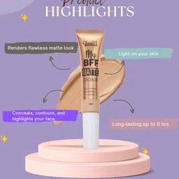GLAM21 My BFF Waterproof Full Coverage Matte Concealer 8g - Beige 04 image 5