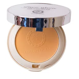 Colors Queen Face Glow 2-in-1 Oil Control Compact - Honey Beige 03-49