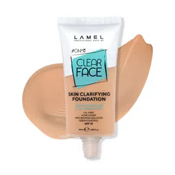 LAMEL Oh My Clear SPF15 Face Foundation with Tea Tree 40 ml - Buff Beige 405-85