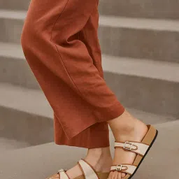 Chaal Chalan Chic Solace Beige Sandals-picture-32