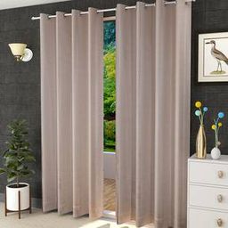 presto Beige Poly Cotton Door Curtain-picture-10