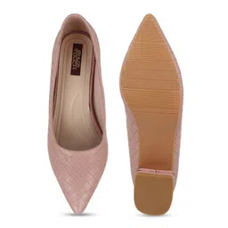 SHUZ TOUCH Block Pumps Heels image 3