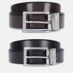 Arrow Men Set of 2 Solid Reversible Belt-picture-38