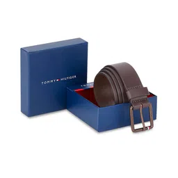 Tommy Hilfiger Men Textured Leather Formal Belt-image-7