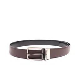Tommy Hilfiger Men Textured Leather Slim Belt-image-77