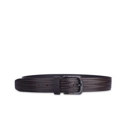 THE CLOWNFISH Men Textured Leather Belt-image-62
