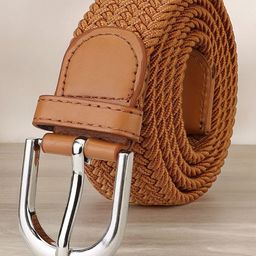 URBAN ALFAMI Men Textured Tang Closure Belt-image-72