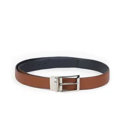 Louis Philippe Men Textured Leather Formal Belt-image-27