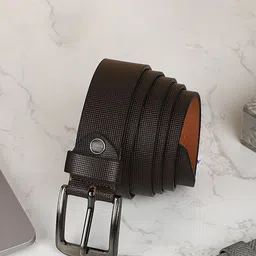 Kastner Textured Leather Formal Belt-image-65
