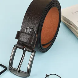 Kastner Men Textured Leather Formal Belt-image-65
