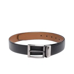 Allen Solly Men Textured Leather Reversible Formal Belt-image-18