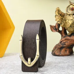 BuckleUp Men Textured Formal Belt-image-66