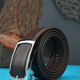 BuckleUp Men Textured Formal Belt-image-87