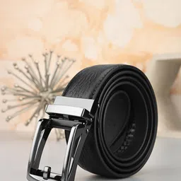 BuckleUp Men Textured Casual Belt-image-17