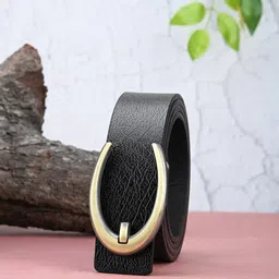 BuckleUp Men Textured Casual Belt-image-39