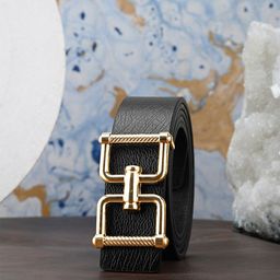BuckleUp Men Textured Casual Belt-image-8