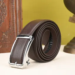 BuckleUp Men Textured Formal Belt-image-88