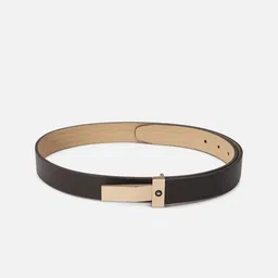 Louis Philippe Men Brown Leather Belt-picture-44