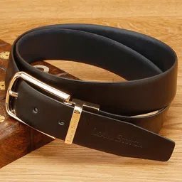 LOUIS STITCH Men Leather Reversible Formal Belt-image-88