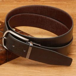 LOUIS STITCH Men Textured Leather Reversible Formal Belt-picture-34