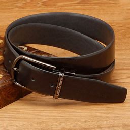 LOUIS STITCH Men Textured Leather Reversible Formal Belt-picture-0