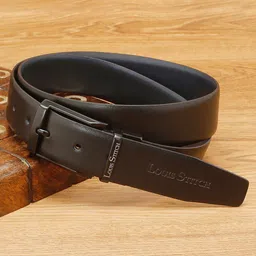 LOUIS STITCH Men Leather Reversible Formal Belt-image-74