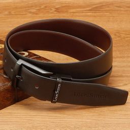 LOUIS STITCH Men Textured Leather Reversible Formal Belt-picture-28