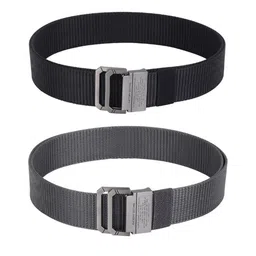 Kastner Men Set Of 2 Canvas Textured Wide Belt image 2