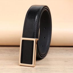 ZORO Men Black PU Belt-image-71