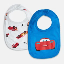 Pantaloons Baby Infant Boys Pack Of 2 Francesco Bernoulli Printed Cotton Bibs-picture-26