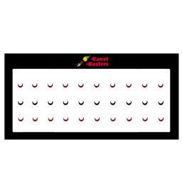 Comet Busters 30 Pcs Reusable Designer Bindis - Multicoloured-2