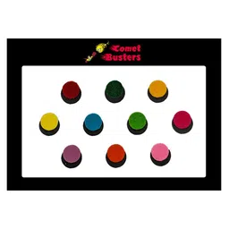Comet Busters Set Of 10 Bindis image 3