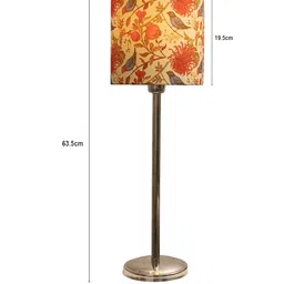 Homesake Multi-Coloured Birds Printed Table Lamp image 2