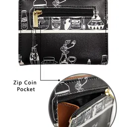 Funk For Hire Printed PU Two Fold Wallet image 4