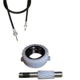 NS Speedometer Warm & Speedometer Cable for Yamaha RX 100/135/RXG/5Speed (Combo Pack) image 1