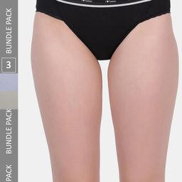Amour Secret Women Pack Of 3 Anti-Bacterial Bikini Briefs-image-111